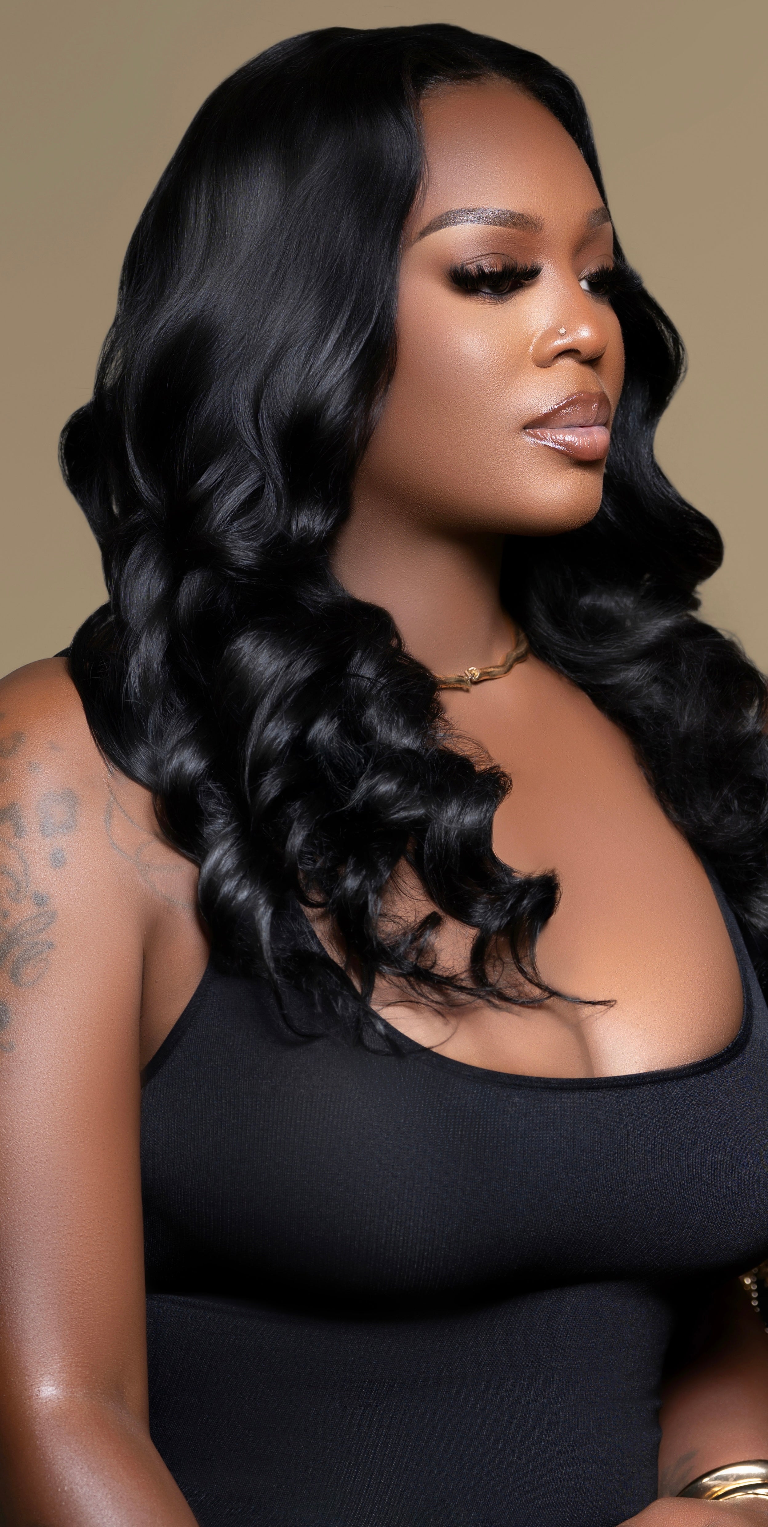 Raw natural Curly Bundles